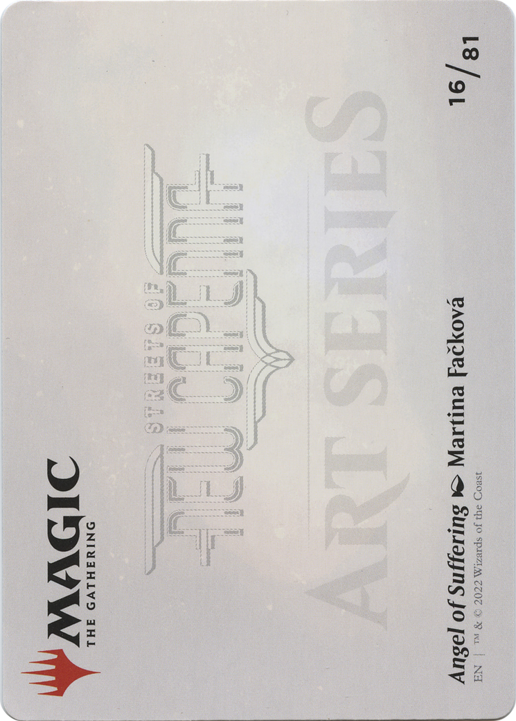 Angel of Suffering // Angel of Suffering (ASNC-016) - New Capenna Art Series (Borderless) - Premium MTG Single from Wizards of the Coast - Just $0! Shop now at Game Crave Tournament Store