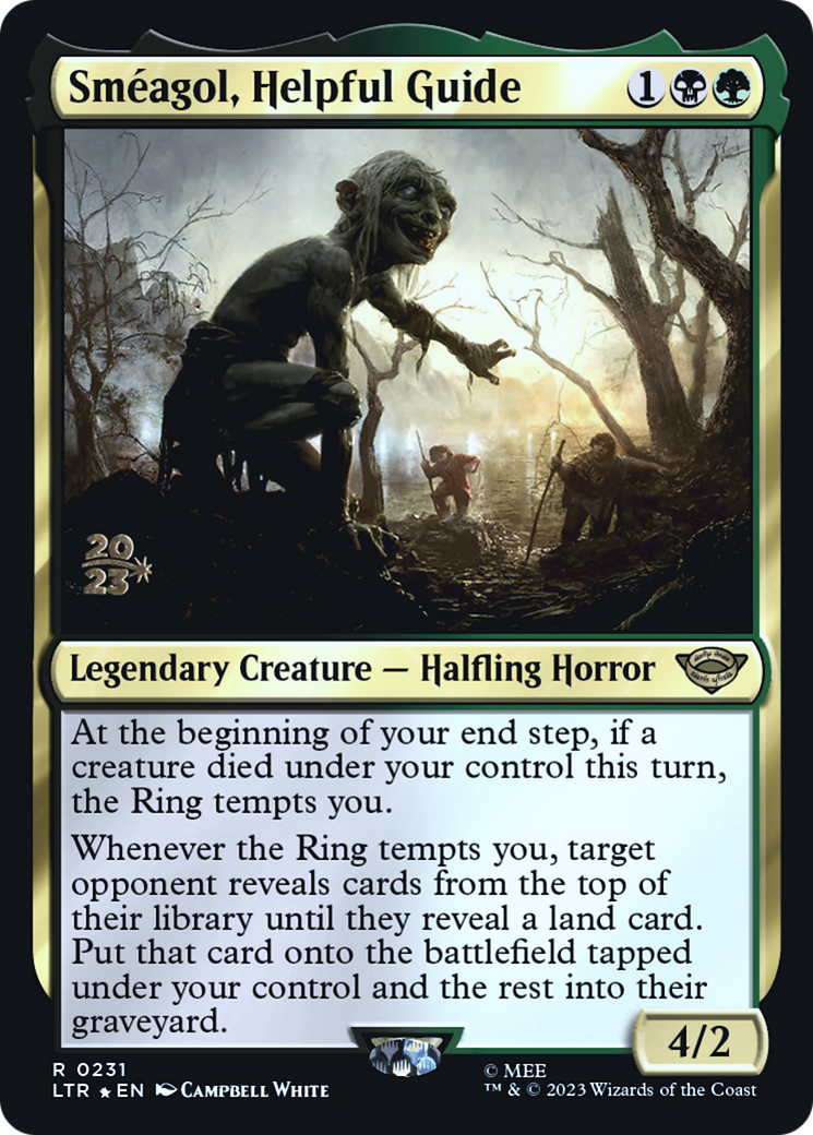 Sméagol, Helpful Guide (PLTR-231S) - Tales of Middle-earth Promos Foil - Premium MTG Single from Wizards of the Coast - Just $0.89! Shop now at Game Crave Tournament Store