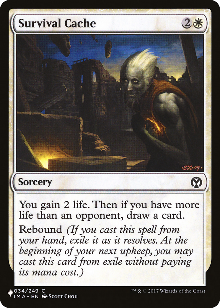 Survival Cache (PLIST-971) - The List - Premium MTG Single from Wizards of the Coast - Just $0.25! Shop now at Game Crave Tournament Store