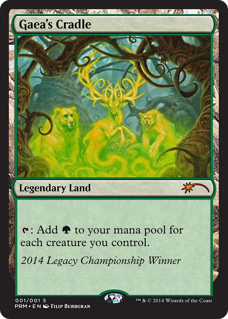 Gaea's Cradle (OLGC-2014) - Legacy Championship - Premium MTG Single from Wizards of the Coast - Just $0! Shop now at Game Crave Tournament Store