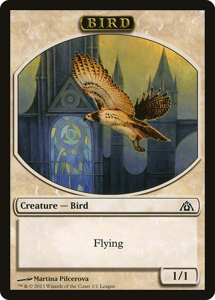 Bird (L13-002) - League Tokens 2013 - Premium MTG Single from Wizards of the Coast - Just $0.23! Shop now at Game Crave Tournament Store