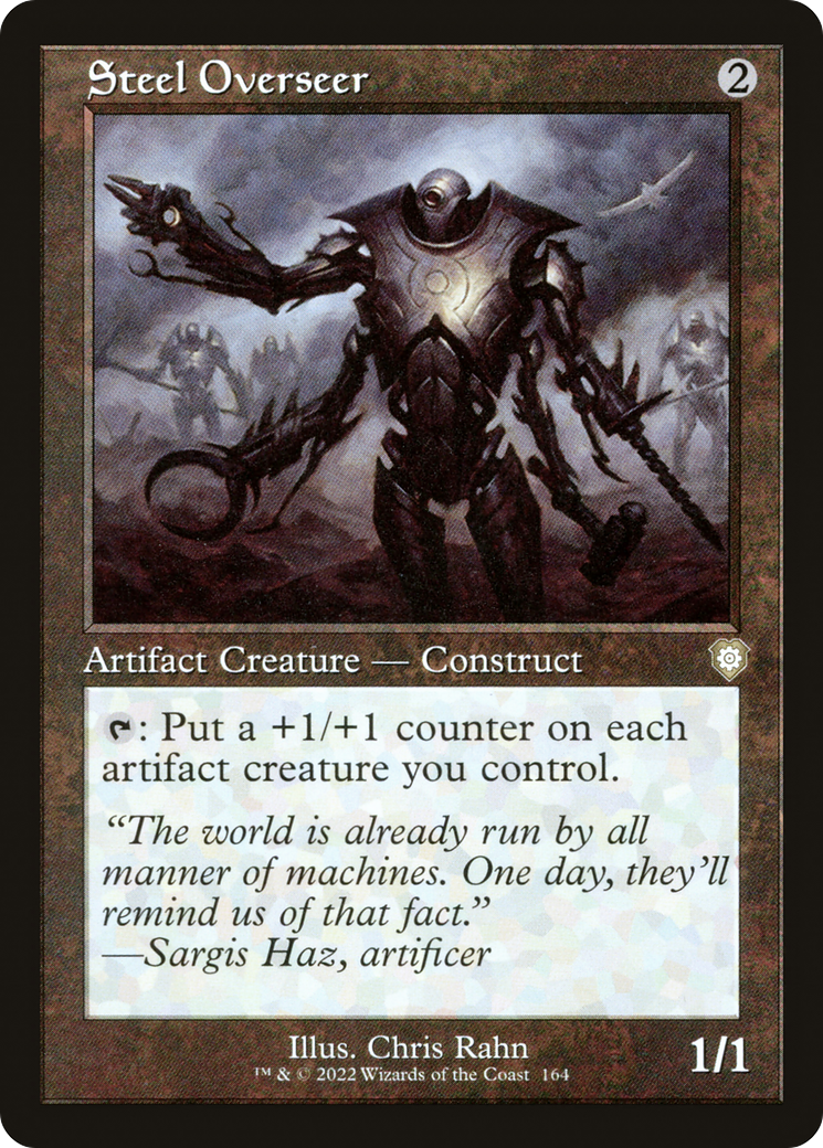 Steel Overseer (BRC-164) - The Brothers' War Commander - Premium MTG Single from Wizards of the Coast - Just $0.15! Shop now at Game Crave Tournament Store
