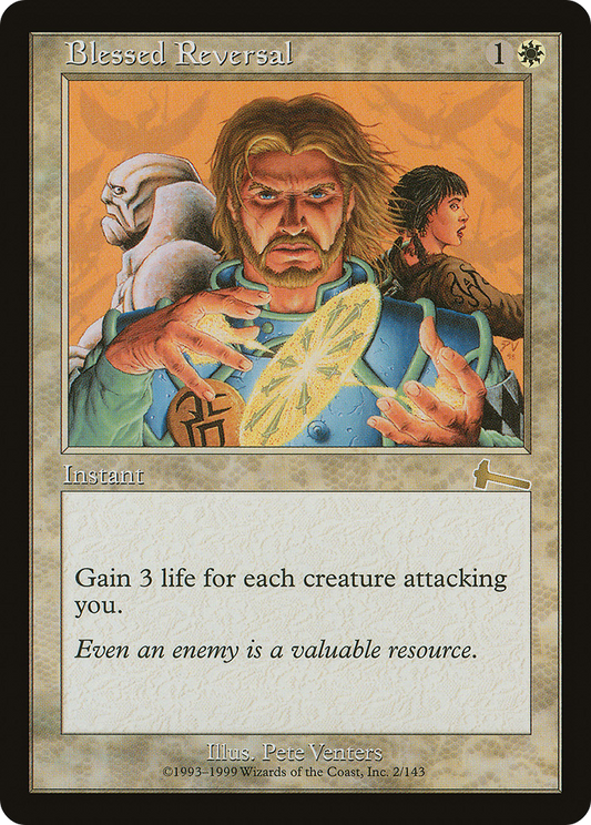 Blessed Reversal (ULG-002) - Urza's Legacy Foil - Premium MTG Single from Wizards of the Coast - Just $2.49! Shop now at Game Crave Tournament Store