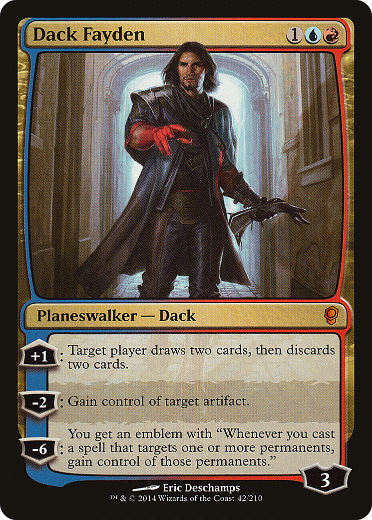 Dack Fayden (CNS-042) - Conspiracy Foil - Premium MTG Single from Wizards of the Coast - Just $12.90! Shop now at Game Crave Tournament Store