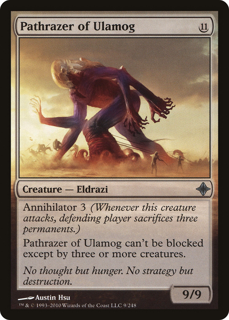 Pathrazer of Ulamog (ROE-009) - Rise of the Eldrazi Foil - Premium MTG Single from Wizards of the Coast - Just $3.88! Shop now at Game Crave Tournament Store