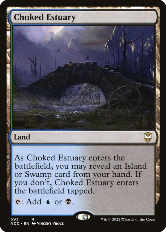 Choked Estuary (NCC-393) - New Capenna Commander - Premium MTG Single from Wizards of the Coast - Just $0.08! Shop now at Game Crave Tournament Store