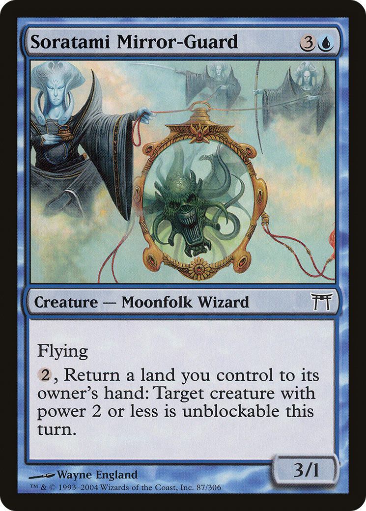 Soratami Mirror-Guard (CHK-087) - Champions of Kamigawa - Premium MTG Single from Wizards of the Coast - Just $0.25! Shop now at Game Crave Tournament Store