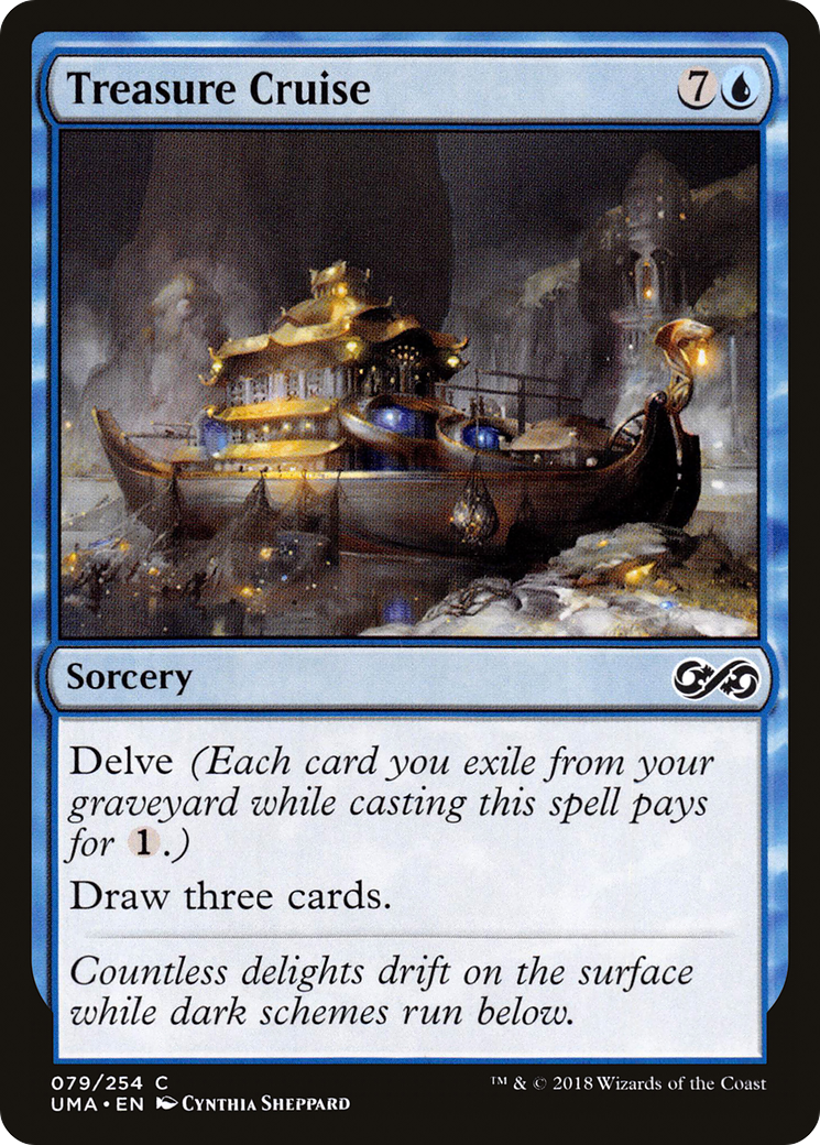 Treasure Cruise (UMA-079) - Ultimate Masters - Premium MTG Single from Wizards of the Coast - Just $0.08! Shop now at Game Crave Tournament Store