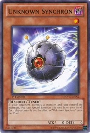 Unknown Synchron (EXVC-EN002) - Extreme Victory 1st Edition - Premium Yugioh Single from Konami - Just $0.30! Shop now at Game Crave Tournament Store