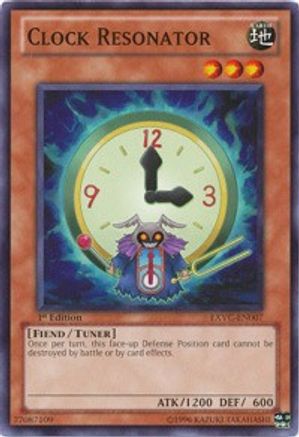 Clock Resonator (EXVC-EN007) - Extreme Victory Unlimited - Premium Yugioh Single from Konami - Just $0.10! Shop now at Game Crave Tournament Store