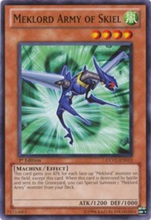 Meklord Army of Skiel (EXVC-EN013) - Extreme Victory Unlimited - Premium Yugioh Single from Konami - Just $0.25! Shop now at Game Crave Tournament Store