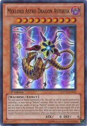 Meklord Astro Dragon Asterisk (EXVC-EN015) - Extreme Victory 1st Edition - Premium Yugioh Single from Konami - Just $0.35! Shop now at Game Crave Tournament Store