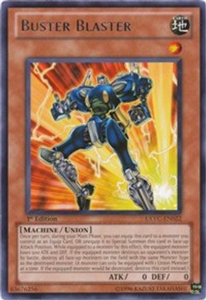 Buster Blaster (EXVC-EN022) - Extreme Victory 1st Edition - Premium Yugioh Single from Konami - Just $0.25! Shop now at Game Crave Tournament Store
