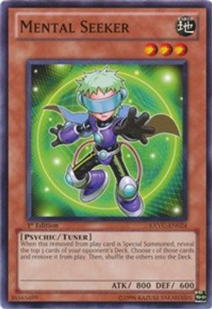 Mental Seeker (EXVC-EN024) - Extreme Victory 1st Edition - Premium Yugioh Single from Konami - Just $0.25! Shop now at Game Crave Tournament Store