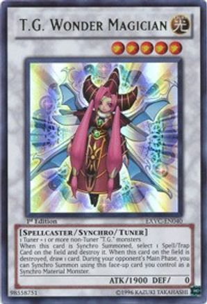 T.G. Wonder Magician (EXVC-EN040) - Extreme Victory 1st Edition - Premium Yugioh Single from Konami - Just $1.04! Shop now at Game Crave Tournament Store