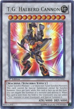 T.G. Halberd Cannon (EXVC-EN043) - Extreme Victory Unlimited - Premium Yugioh Single from Konami - Just $2.35! Shop now at Game Crave Tournament Store