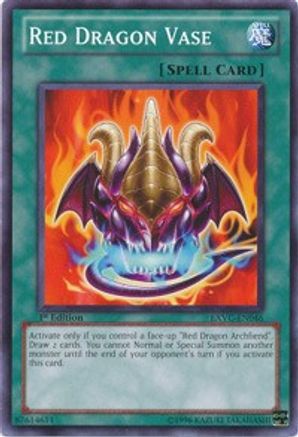 Red Dragon Vase (EXVC-EN046) - Extreme Victory 1st Edition - Premium Yugioh Single from Konami - Just $0.26! Shop now at Game Crave Tournament Store
