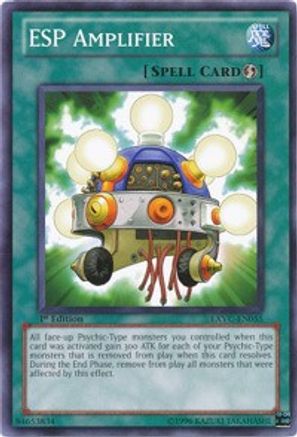 ESP Amplifier (EXVC-EN055) - Extreme Victory Unlimited - Premium Yugioh Single from Konami - Just $0.08! Shop now at Game Crave Tournament Store