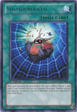 Soundproofed (EXVC-EN060) - Extreme Victory Unlimited - Premium Yugioh Single from Konami - Just $2.29! Shop now at Game Crave Tournament Store