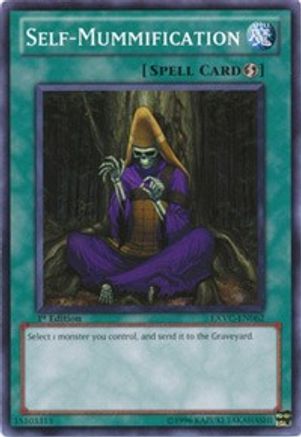 Self-Mummification (EXVC-EN062) - Extreme Victory 1st Edition - Premium Yugioh Single from Konami - Just $0.27! Shop now at Game Crave Tournament Store