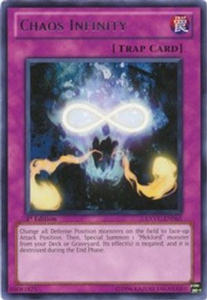 Chaos Infinity (EXVC-EN065) - Extreme Victory Unlimited - Premium Yugioh Single from Konami - Just $0.25! Shop now at Game Crave Tournament Store