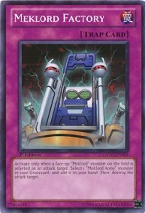 Meklord Factory (EXVC-EN067) - Extreme Victory 1st Edition - Premium Yugioh Single from Konami - Just $0.25! Shop now at Game Crave Tournament Store