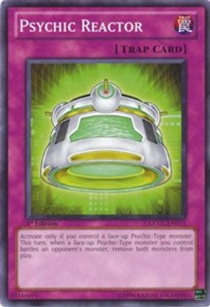 Psychic Reactor (EXVC-EN071) - Extreme Victory Unlimited - Premium Yugioh Single from Konami - Just $0.25! Shop now at Game Crave Tournament Store