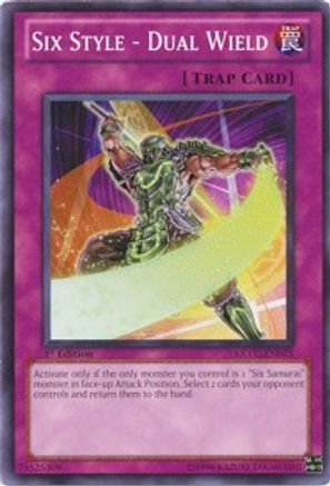 Six Style - Dual Wield (EXVC-EN073) - Extreme Victory 1st Edition - Premium Yugioh Single from Konami - Just $0.25! Shop now at Game Crave Tournament Store