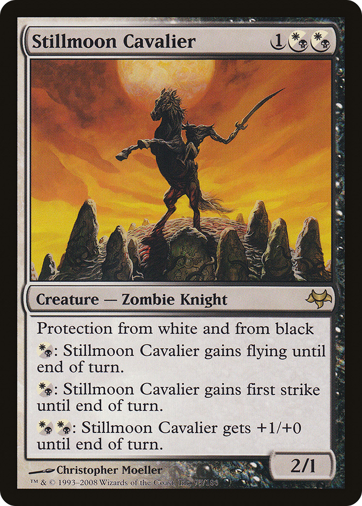 Stillmoon Cavalier (EVE-095) - Eventide - Premium MTG Single from Wizards of the Coast - Just $1.23! Shop now at Game Crave Tournament Store