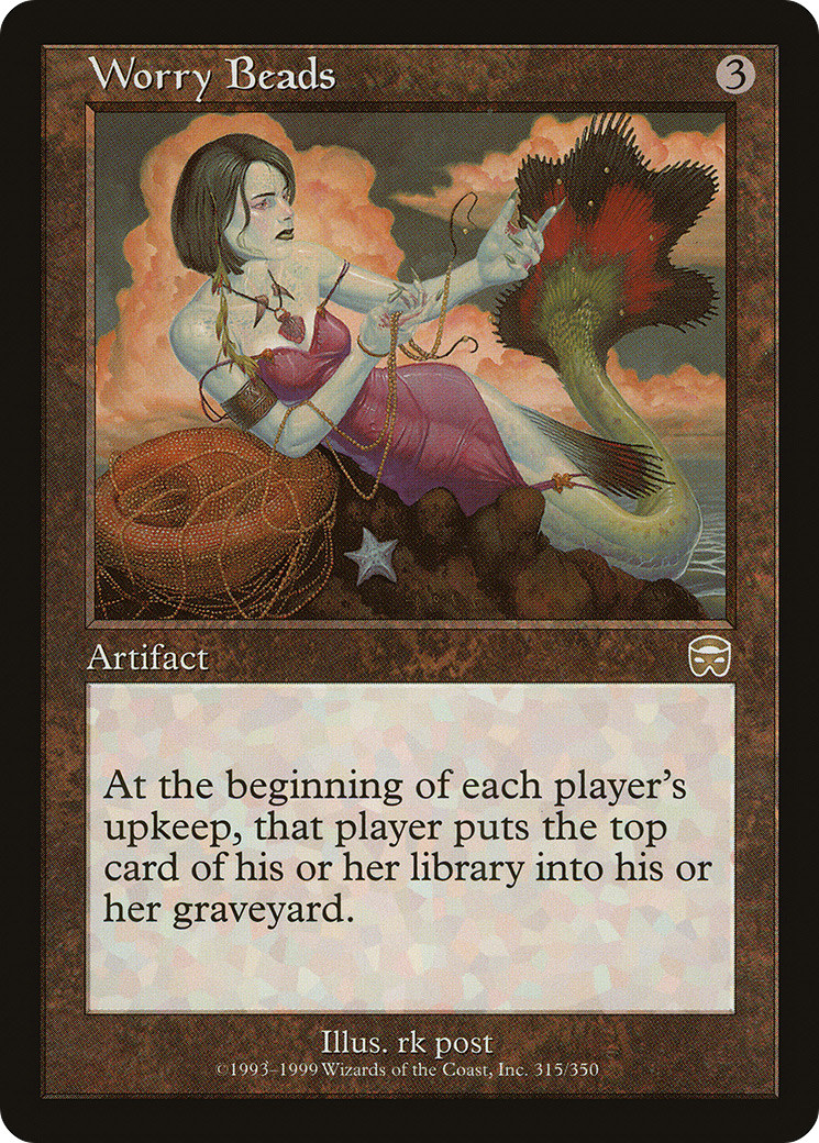 Worry Beads (MMQ-315) - Mercadian Masques - Premium MTG Single from Wizards of the Coast - Just $0.12! Shop now at Game Crave Tournament Store