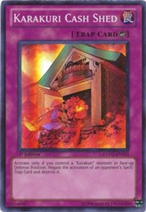 Karakuri Cash Shed (EXVC-EN074) - Extreme Victory 1st Edition - Premium Yugioh Single from Konami - Just $1.01! Shop now at Game Crave Tournament Store