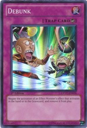 Debunk (EXVC-EN076) - Extreme Victory Unlimited - Premium Yugioh Single from Konami - Just $4.38! Shop now at Game Crave Tournament Store