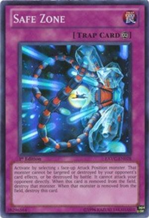Safe Zone (EXVC-EN078) - Extreme Victory Unlimited - Premium Yugioh Single from Konami - Just $0.80! Shop now at Game Crave Tournament Store