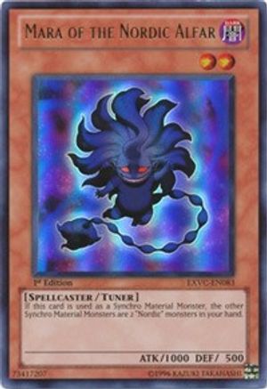 Mara of the Nordic Alfar (EXVC-EN083) - Extreme Victory 1st Edition - Premium Yugioh Single from Konami - Just $0.98! Shop now at Game Crave Tournament Store