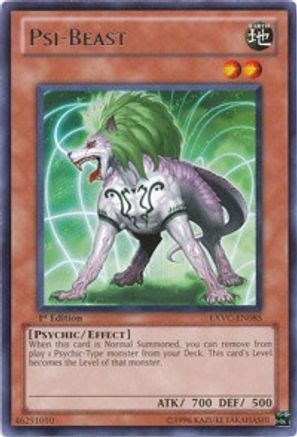 Psi-Beast (EXVC-EN085) - Extreme Victory 1st Edition - Premium Yugioh Single from Konami - Just $0.25! Shop now at Game Crave Tournament Store