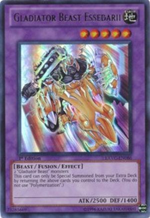 Gladiator Beast Essedarii (EXVC-EN086) - Extreme Victory Unlimited - Premium Yugioh Single from Konami - Just $0.83! Shop now at Game Crave Tournament Store