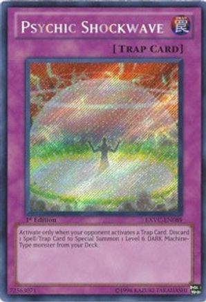 Psychic Shockwave (EXVC-EN089) - Extreme Victory 1st Edition - Premium Yugioh Single from Konami - Just $3.14! Shop now at Game Crave Tournament Store
