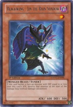 Blackwing - Jin the Rain Shadow (EXVC-EN096) - Extreme Victory Unlimited - Premium Yugioh Single from Konami - Just $0.08! Shop now at Game Crave Tournament Store