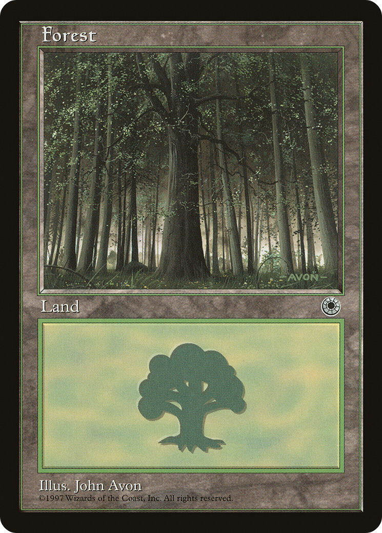 Forest (POR-212) - Portal - Premium MTG Single from Wizards of the Coast - Just $0.38! Shop now at Game Crave Tournament Store