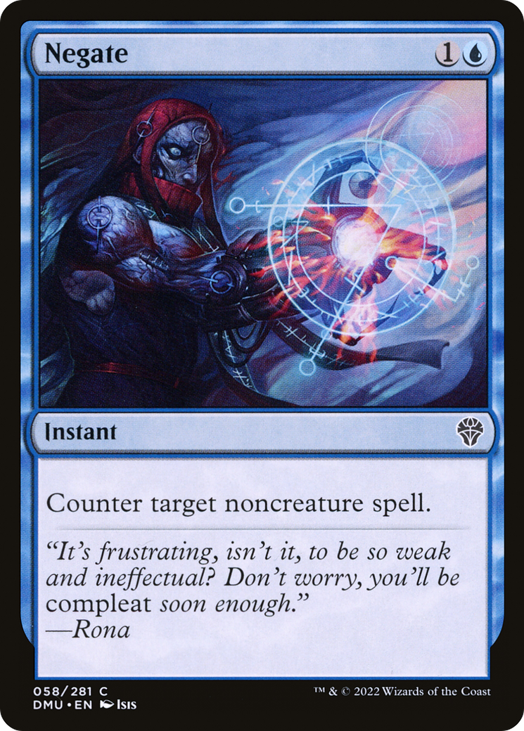 Negate (DMU-058) - Dominaria United - Premium MTG Single from Wizards of the Coast - Just $0.09! Shop now at Game Crave Tournament Store