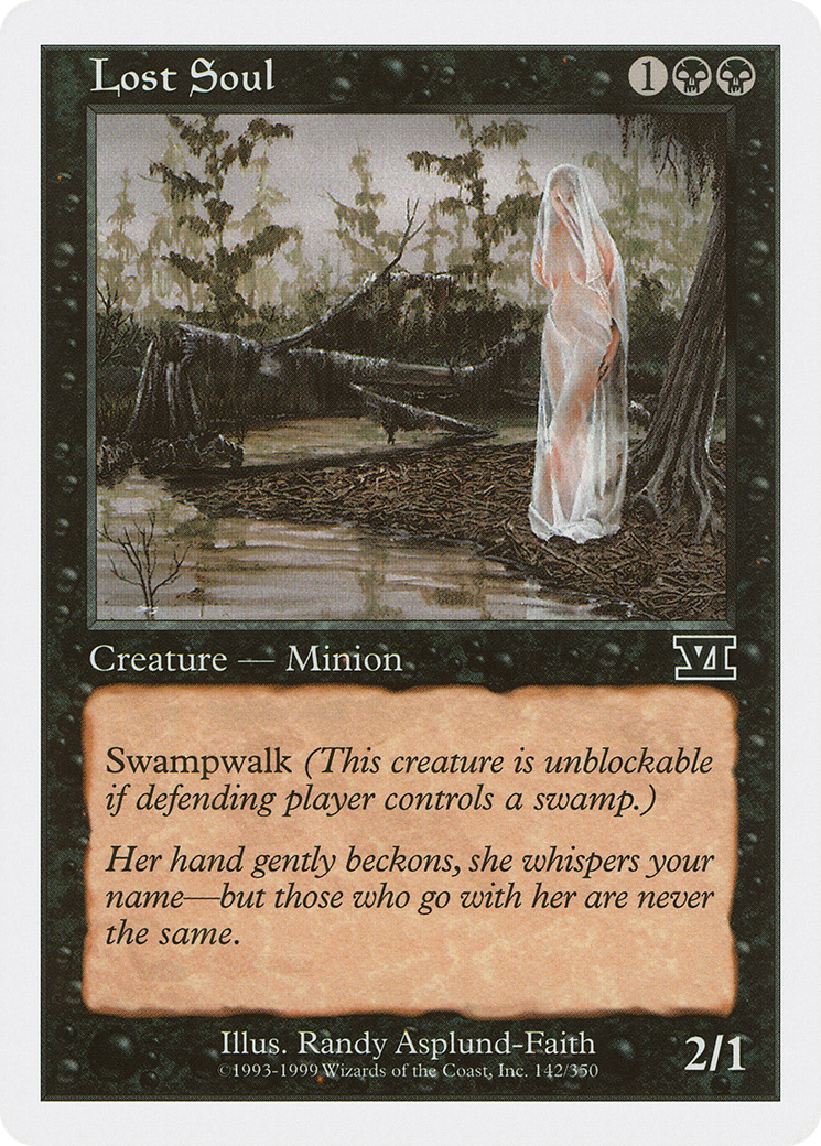 Lost Soul (6ED-142) - Classic Sixth Edition - Premium MTG Single from Wizards of the Coast - Just $0.25! Shop now at Game Crave Tournament Store