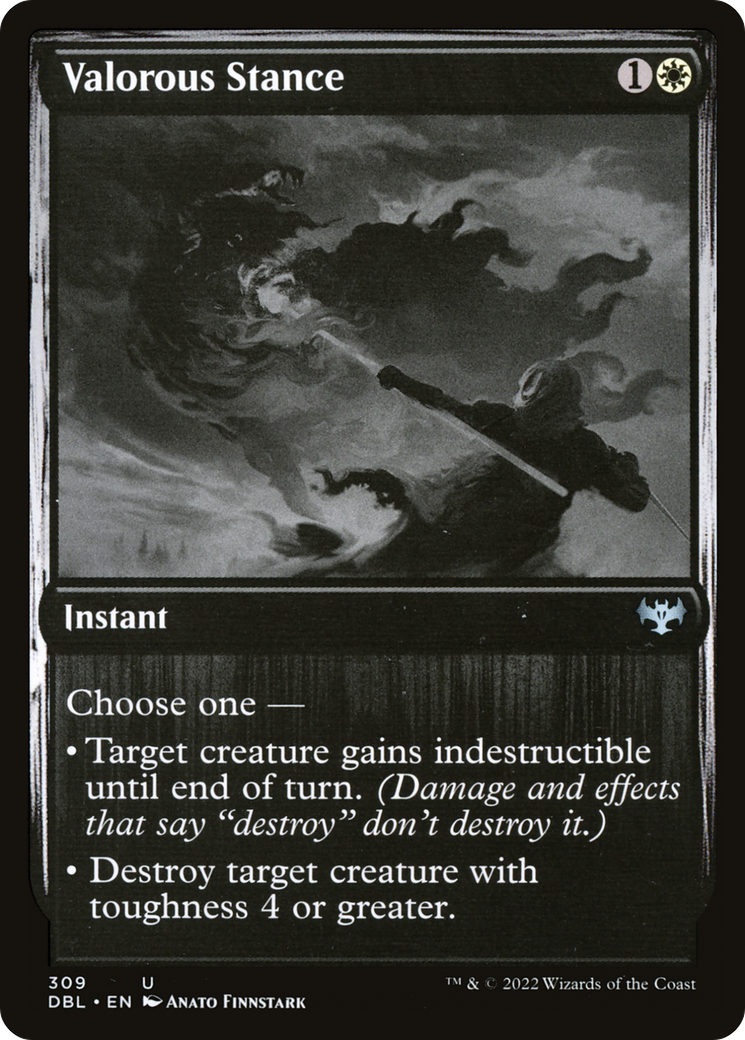 Valorous Stance (DBL-309) - Innistrad: Double Feature - Premium MTG Single from Wizards of the Coast - Just $0.08! Shop now at Game Crave Tournament Store