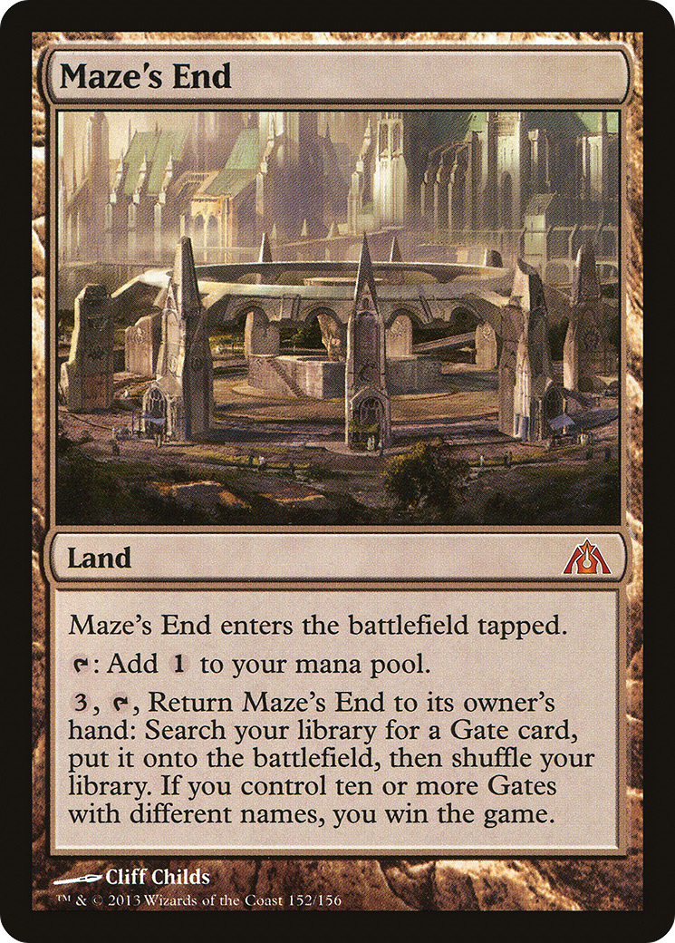Maze's End (DGM-152) - Dragon's Maze - Premium MTG Single from Wizards of the Coast - Just $1.01! Shop now at Game Crave Tournament Store