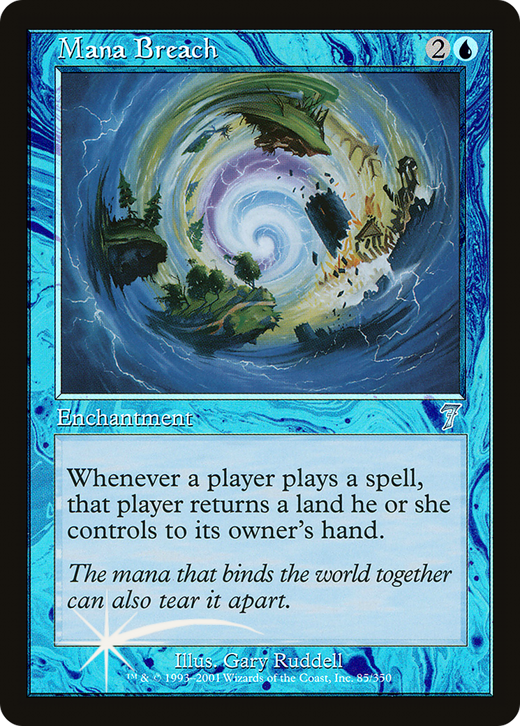 Mana Breach (7ED-85★) - Seventh Edition Foil - Premium MTG Single from Wizards of the Coast - Just $14.91! Shop now at Game Crave Tournament Store