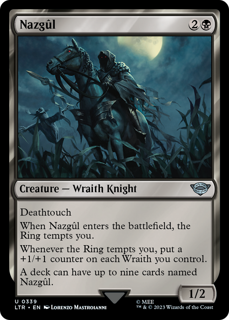 Nazgûl (LTR-339) - The Lord of the Rings: Tales of Middle-earth - Premium MTG Single from Wizards of the Coast - Just $2.20! Shop now at Game Crave Tournament Store