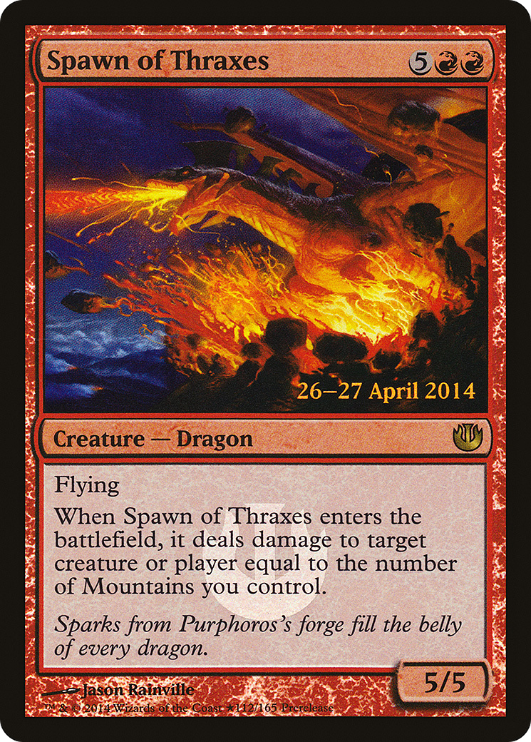 Spawn of Thraxes (PJOU-112★) - Journey into Nyx Promos Foil - Premium MTG Single from Wizards of the Coast - Just $0.11! Shop now at Game Crave Tournament Store