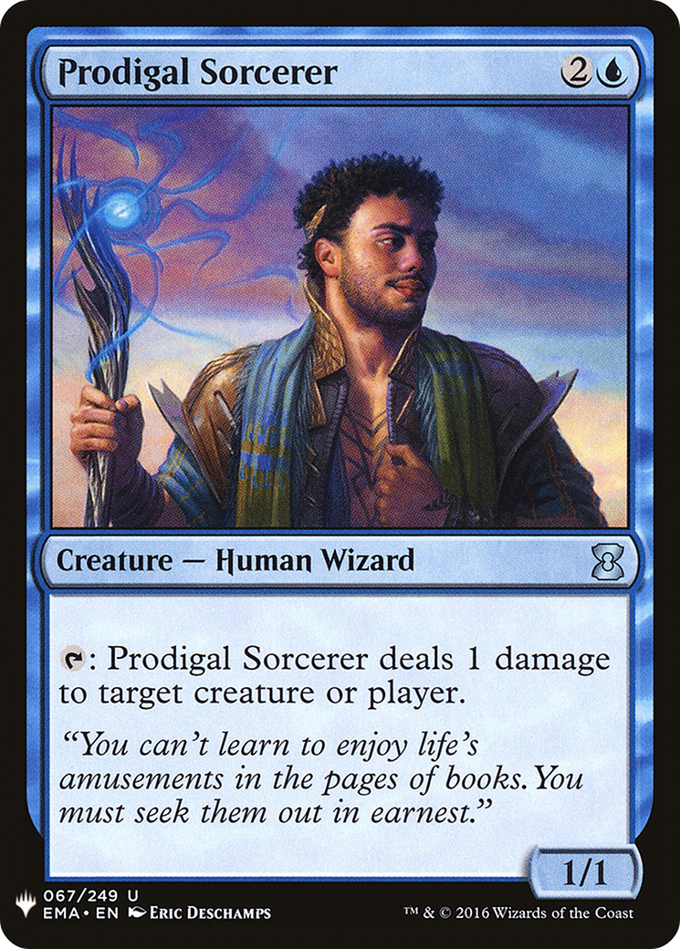 Prodigal Sorcerer (MB1-461) - Mystery Booster - Premium MTG Single from Wizards of the Coast - Just $0.08! Shop now at Game Crave Tournament Store