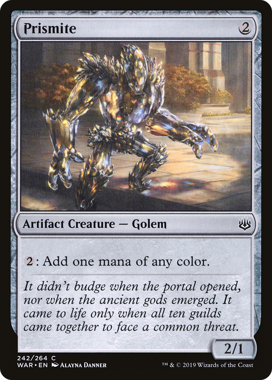 Prismite (WAR-242) - War of the Spark - Premium MTG Single from Wizards of the Coast - Just $0.08! Shop now at Game Crave Tournament Store