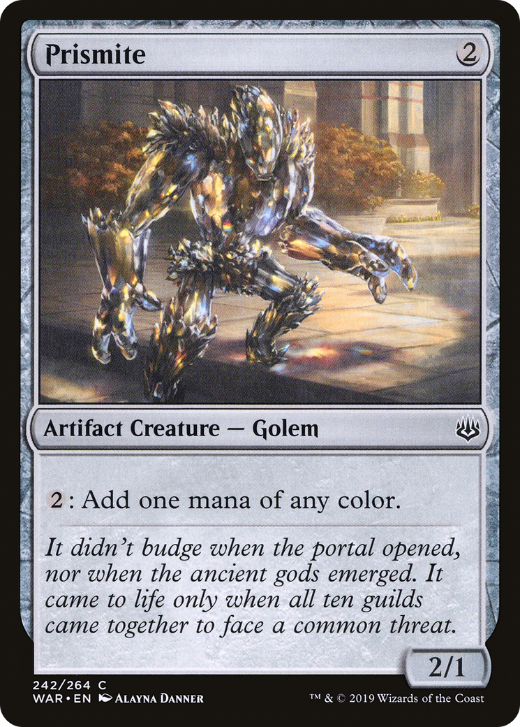 Prismite (WAR-242) - War of the Spark Foil - Premium MTG Single from Wizards of the Coast - Just $0.21! Shop now at Game Crave Tournament Store