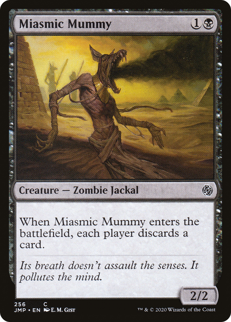 Miasmic Mummy (JMP-256) - Jumpstart - Premium MTG Single from Wizards of the Coast - Just $0.08! Shop now at Game Crave Tournament Store
